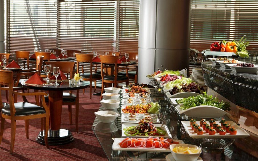 J5 Hotels - Port Saeed Dubái Restaurante foto